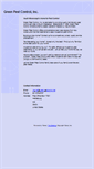 Mobile Screenshot of greenpestcontrol.net